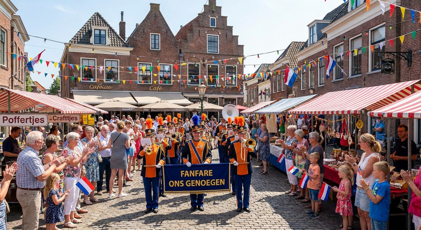 De Onmisbare Rol van Muziekverenigingen bij Dorpsfeesten in Sas van Gent